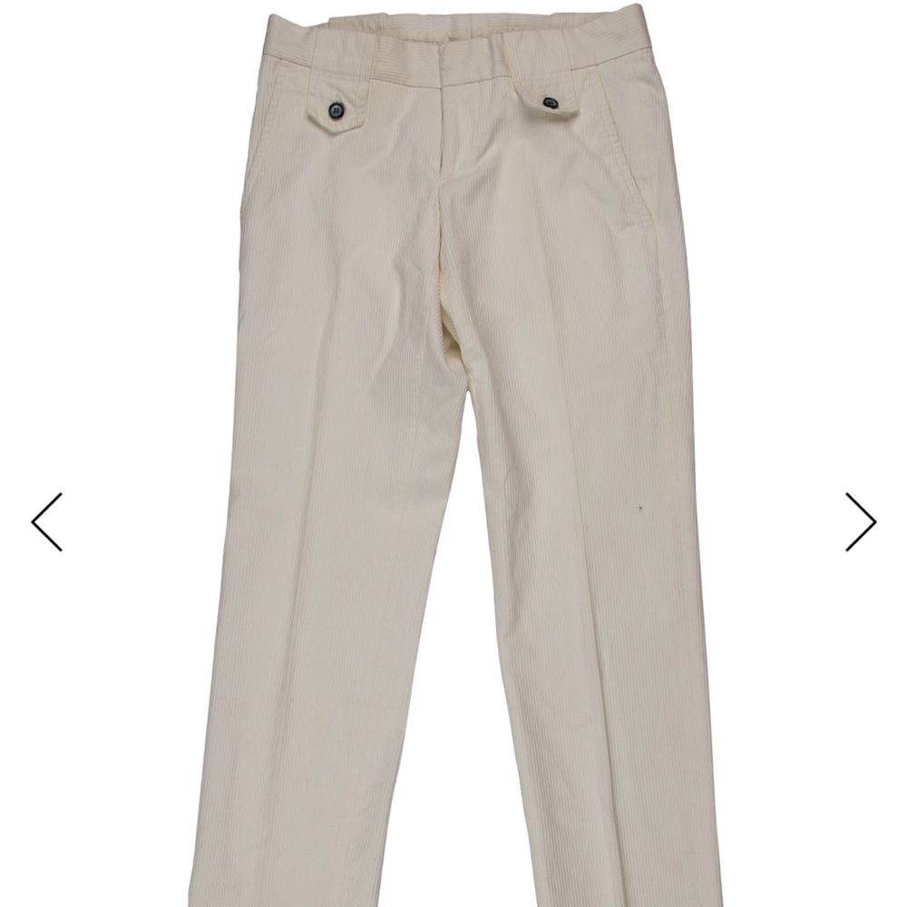 Gucci Cream Corduroy Pants (IT 44 / US 28)
